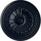 Ekena Millwork Alexa Ceiling Medallion (Fits Canopies up to 2 7/8"), 20 1/2"OD x 1 7/8"P, Midnight Dream CM20ALMDF - alternate 1